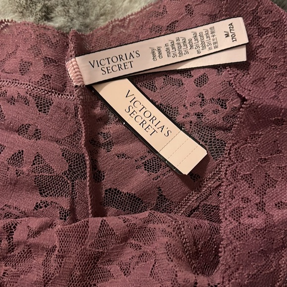 Victoria’s Secret Mauve Lace Cheeky Panty NWT! -Medium - Picture 2 of 3
